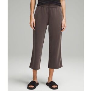 Lululemon Softstreme High Rise Straight Leg Crop Pant Expresso Brown 14 NWT
